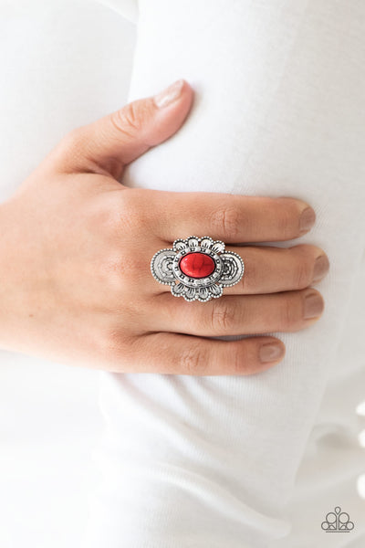 Paparazzi Rings - Basic Element - Red