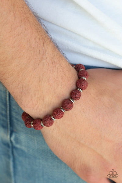 Paparazzi Bracelets - Luck - Red