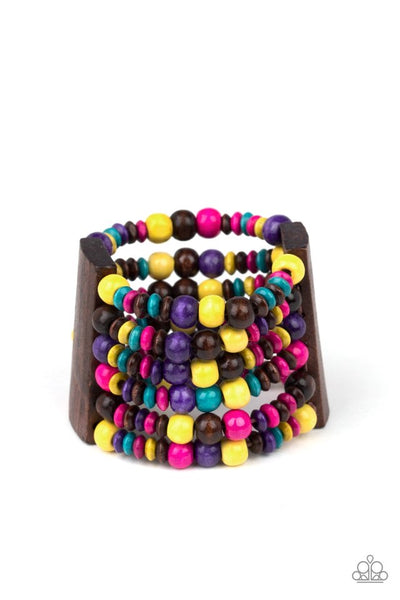 Paparazzi Bracelet -  Dont Stop BELIZE-ing - Multi - SHOPBLINGINGPRETTY