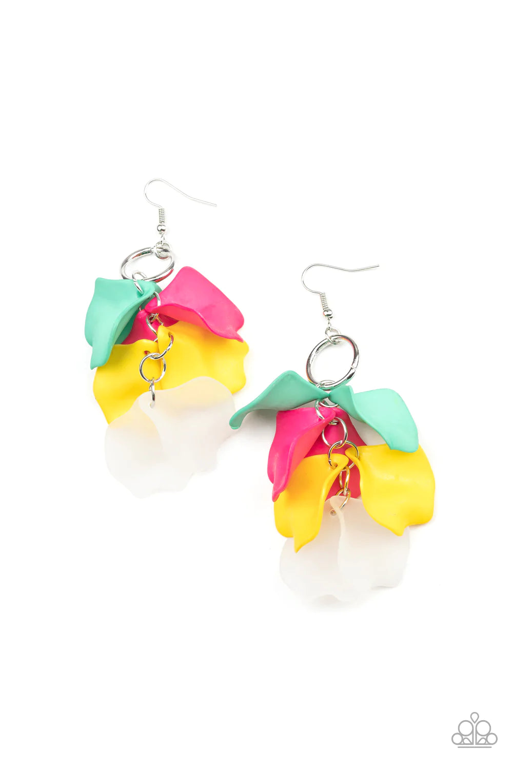 Paparazzi  Earrings - Glass Gardens - Multi