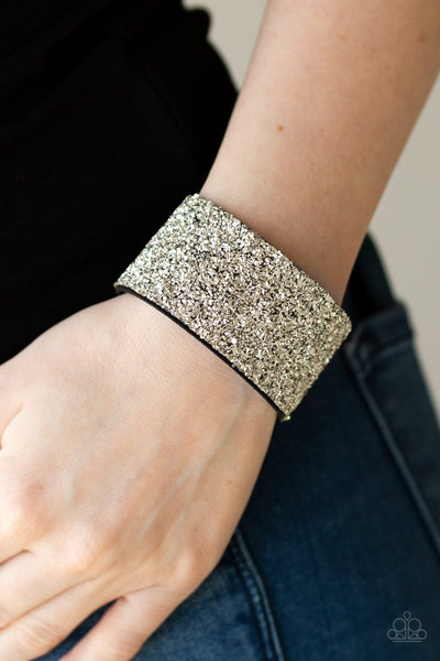 Paparazzi Bracelets -  The Halftime Show - Silver - SHOPBLINGINGPRETTY