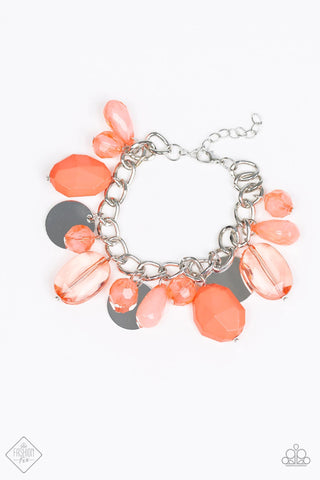 Paparazzi Bracelets - Treasure Trippin - Orange