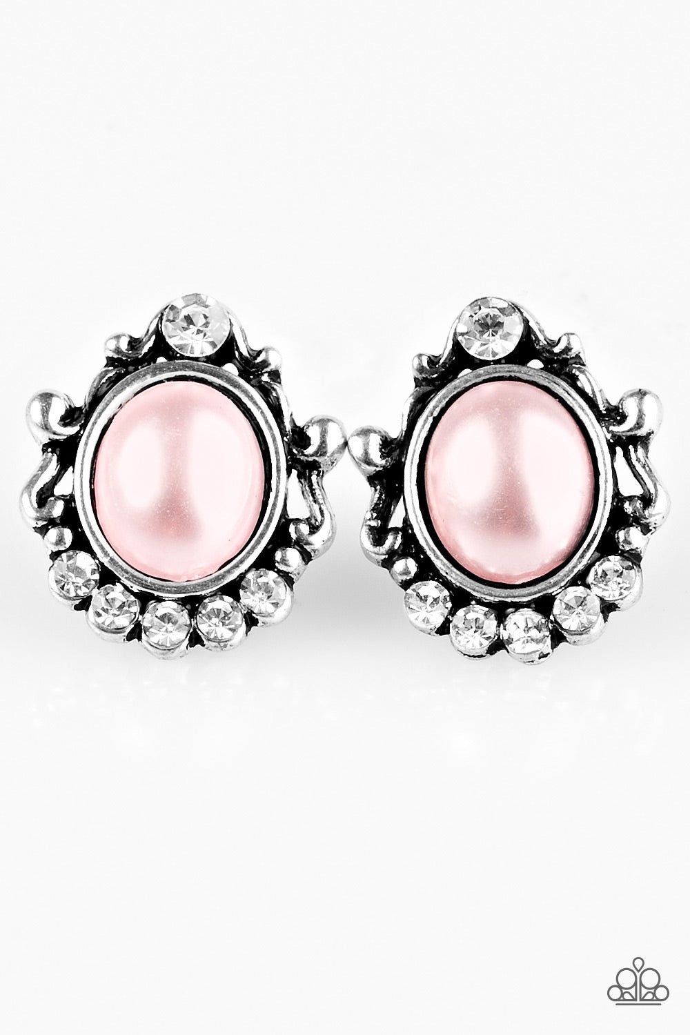 Paparazzi Earrings - Poshly Princess - Pink - SHOPBLINGINGPRETTY