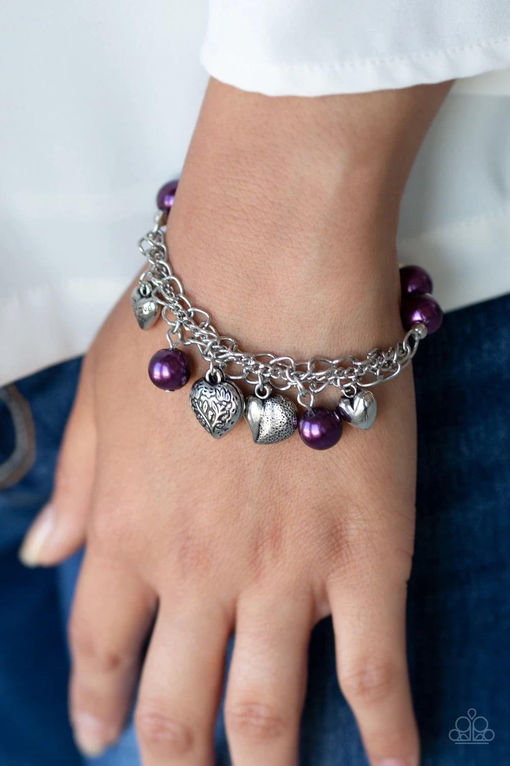 Paparazzi Bracelet - More Amour - Purple