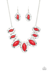 Paparazzi Necklaces - Terra Color - Red