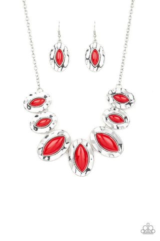 Paparazzi Necklaces - Terra Color - Red