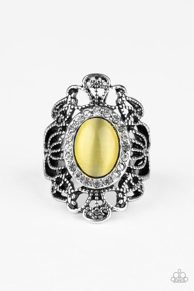 Paparazzi Ring- Dashingly Dewy - Yellow