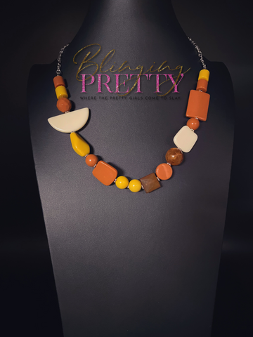 Paparazzi Necklaces - Tranquil Trendsetter - Yellow