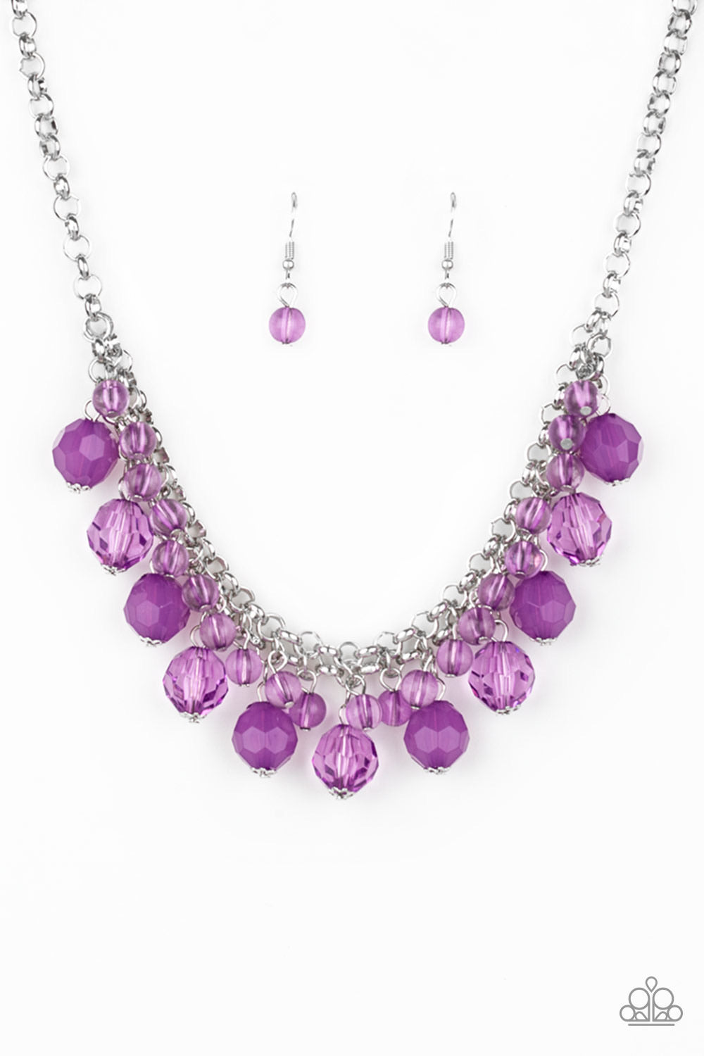 Paparazzi  Necklace -  Fiesta Fabulous- Purple - SHOPBLINGINGPRETTY