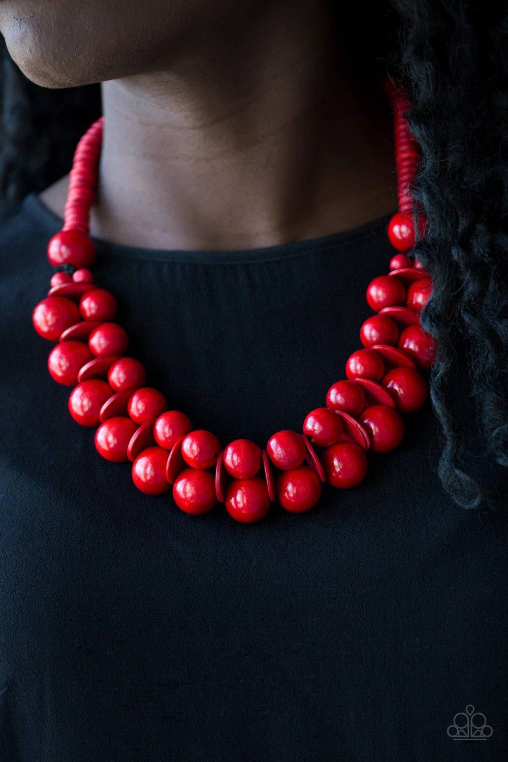 Paparazzi Necklace - Caribbean Cover Girl - Red