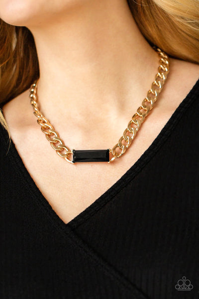 Paparazzi Necklace - Urban Royalty - Gold