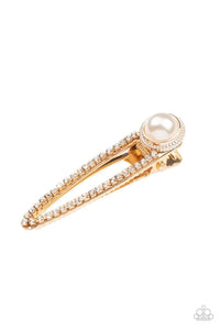 Paparazzi Hair Clips  - Expert in Elegance - Gold