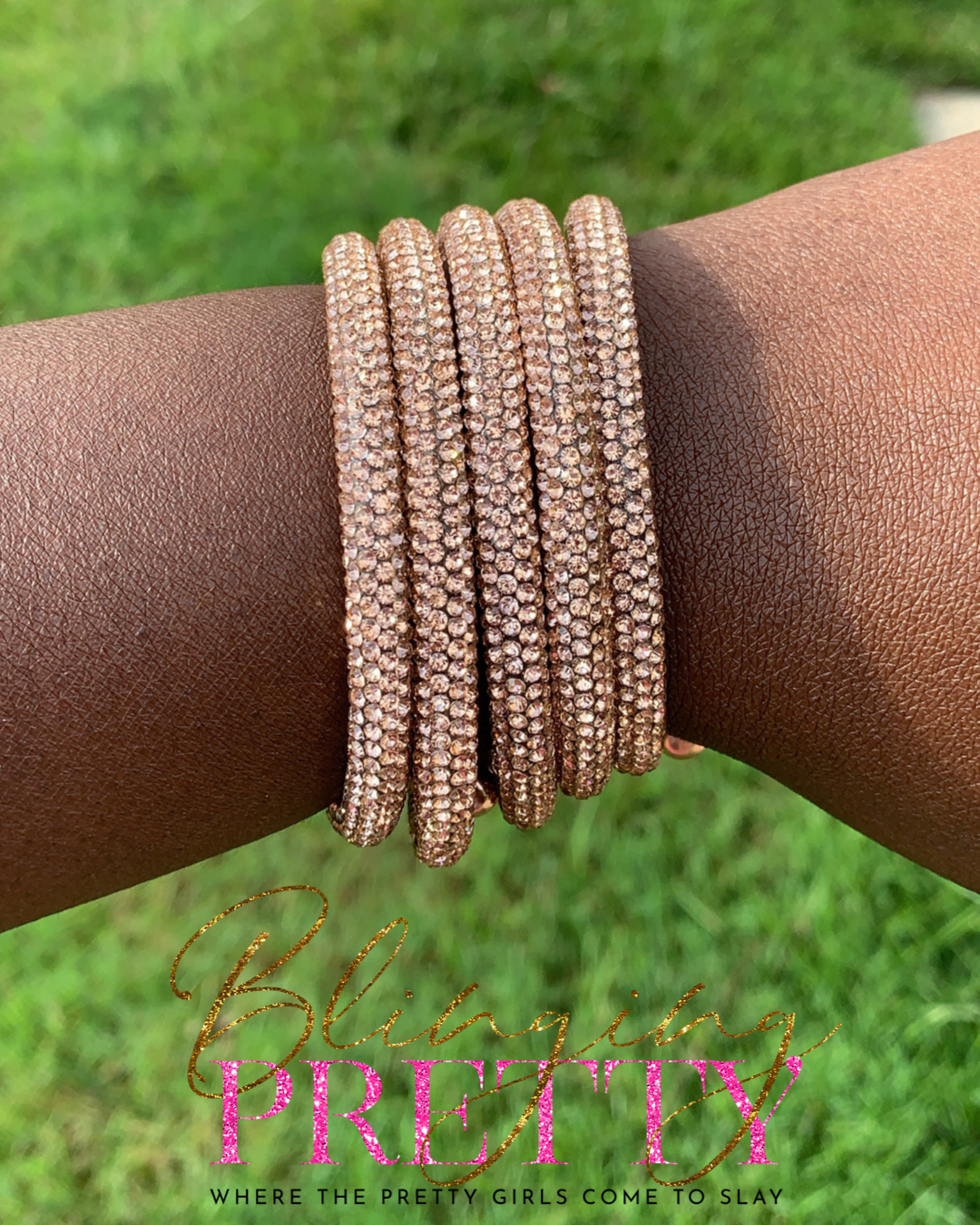 Paparazzi Bracelets (Set) - Sweet Stacks Rose Gold