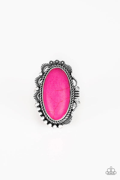 Paparazzi Rings - Open Range - Pink