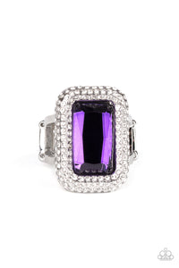 Paparazzi Rings -  A Grand STATEMENT-MAKER - Purple