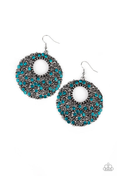 Paparazzi Earrings - Starry Showcase - Blue - SHOPBLINGINGPRETTY