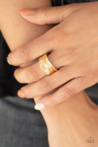 Paparazzi Ring - Band Together - Gold