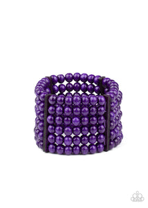 Paparazzi Bracelets - Diving in Maldives - Purple