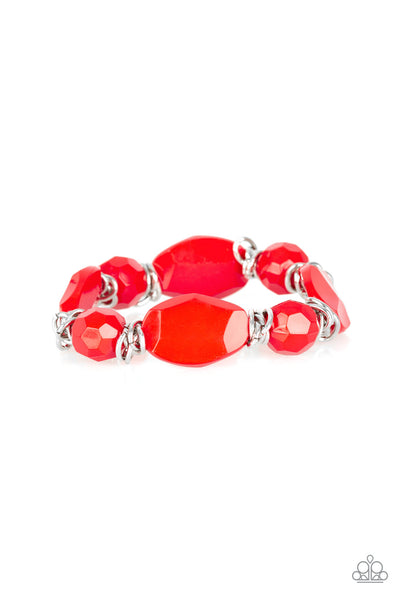 Paparazzi Bracelets-  Savor The Flavor - Red