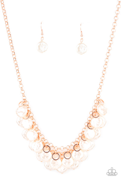 Paparazzi Necklace -  BEACHFRONT and Center - Copper