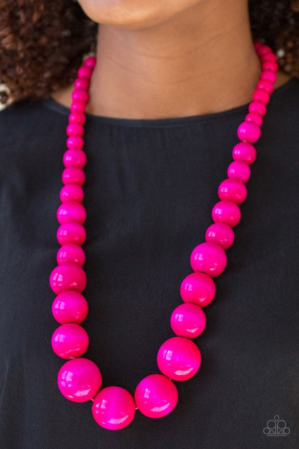 Paparazzi Necklace-  Effortlessly Everglades - Pink