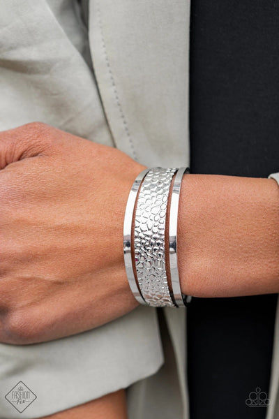 Paparazzi Bracelet-  Jungle Jingle - Silver (February 2021 Fashion Fix)