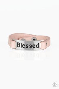 Paparazzi Bracelet - Count Your Blessings - Pink - SHOPBLINGINGPRETTY