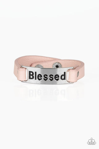 Paparazzi Bracelet - Count Your Blessings - Pink - SHOPBLINGINGPRETTY