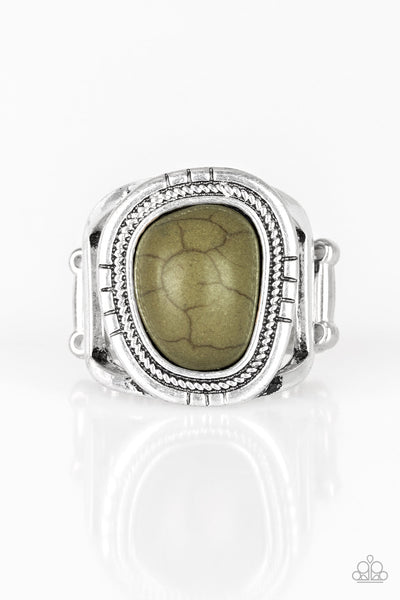Paparazzi Rings - Out On The Range - Green