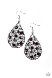 Paparazzi Earrings - Certainly Courtier - SHOPBLINGINGPRETTY
