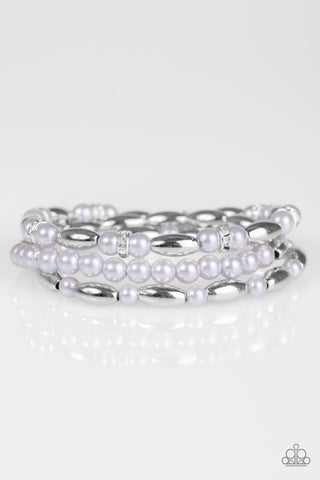 Paparazzi Bracelet- Chic Contender - Silver - SHOPBLINGINGPRETTY