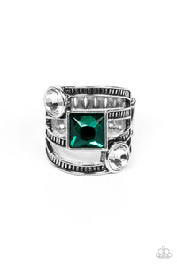 Paparazzi Ring - Galactic Governess - Green