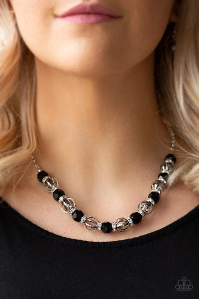 Paparazzi Necklace -  Metro Majestic - Black