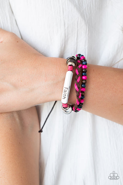 Paparazzi Bracelets - Let Faith Be Your Guide - Multi