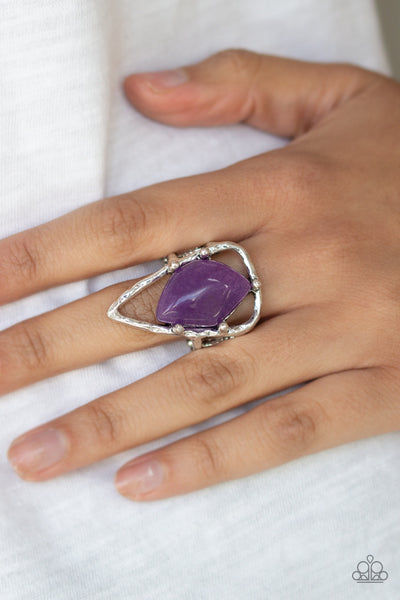 Paparazzi Ring- Get The Point - Purple - SHOPBLINGINGPRETTY