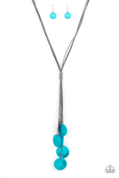 Paparazzi Necklaces - Tidal Tassels - Blue