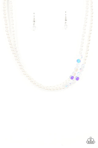 Paparazzi Necklace - Poshly Petite - White