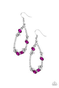 Paparazzi  Earrings -  Quite The Collection - Pink - SHOPBLINGINGPRETTY