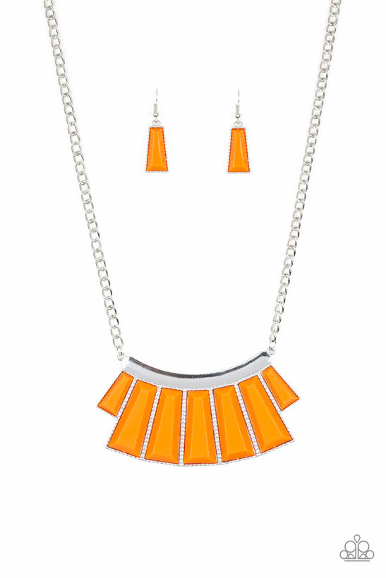 Orange Paparazzi Necklaces