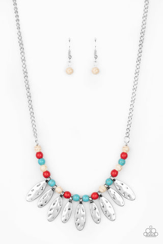 Paparazzi Necklace - Neutral TERRA-tory - Multi