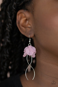 Paparazzi Earrings  - Lets Keep It ETHEREAL - Pink