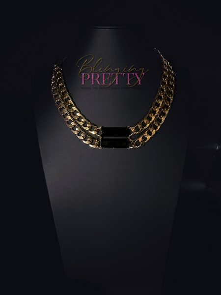 Paparazzi Necklace - Urban Royalty - Gold