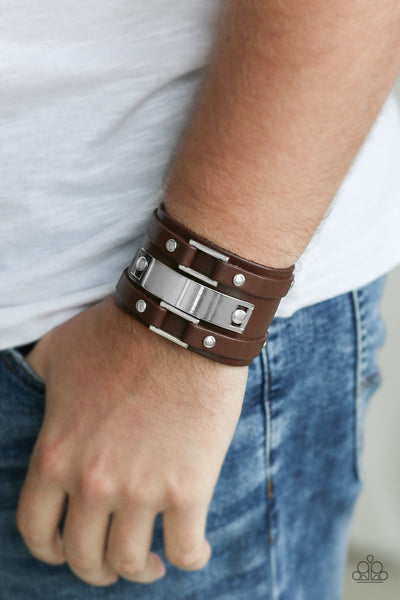 Paparazzi Bracelet - Rural Ranger - Brown