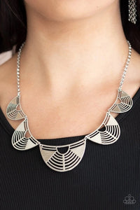 Paparazzi Necklaces - Record Breaking RADIANCE - Silver