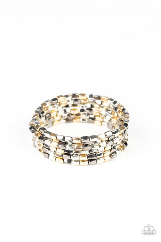 Paparazzi Bracelet - Stunningly Stacked - Multi