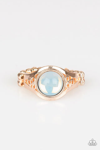 Paparazzi Ring - It Just Goes To GLOW - Gold - SHOPBLINGINGPRETTY