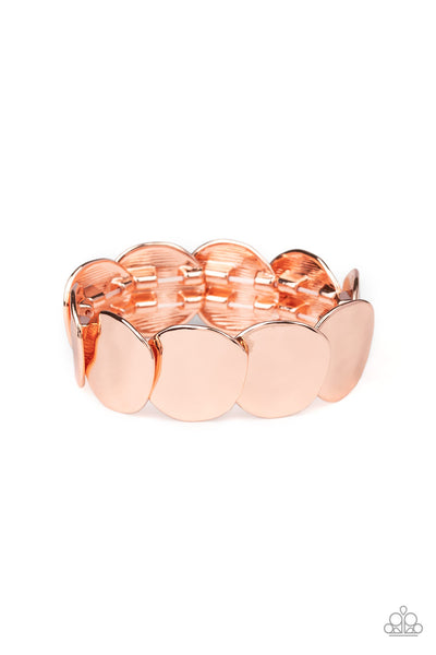 Paparazzi Bracelet- Disc Disco - Copper