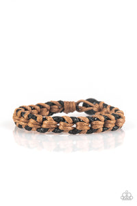 Paparazzi Bracelet - KNOT Another Word! - Brown