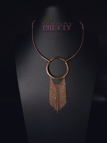 Paparazzi Necklaces - Pharaoh Paradise - Copper (Exclusive Pink Friday 2020)