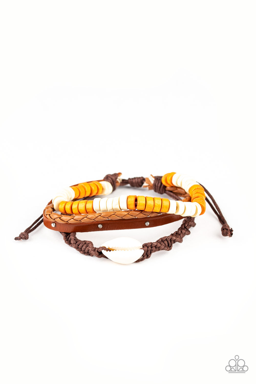 Paparazzi Bracelet - Beach Bounty - Orange